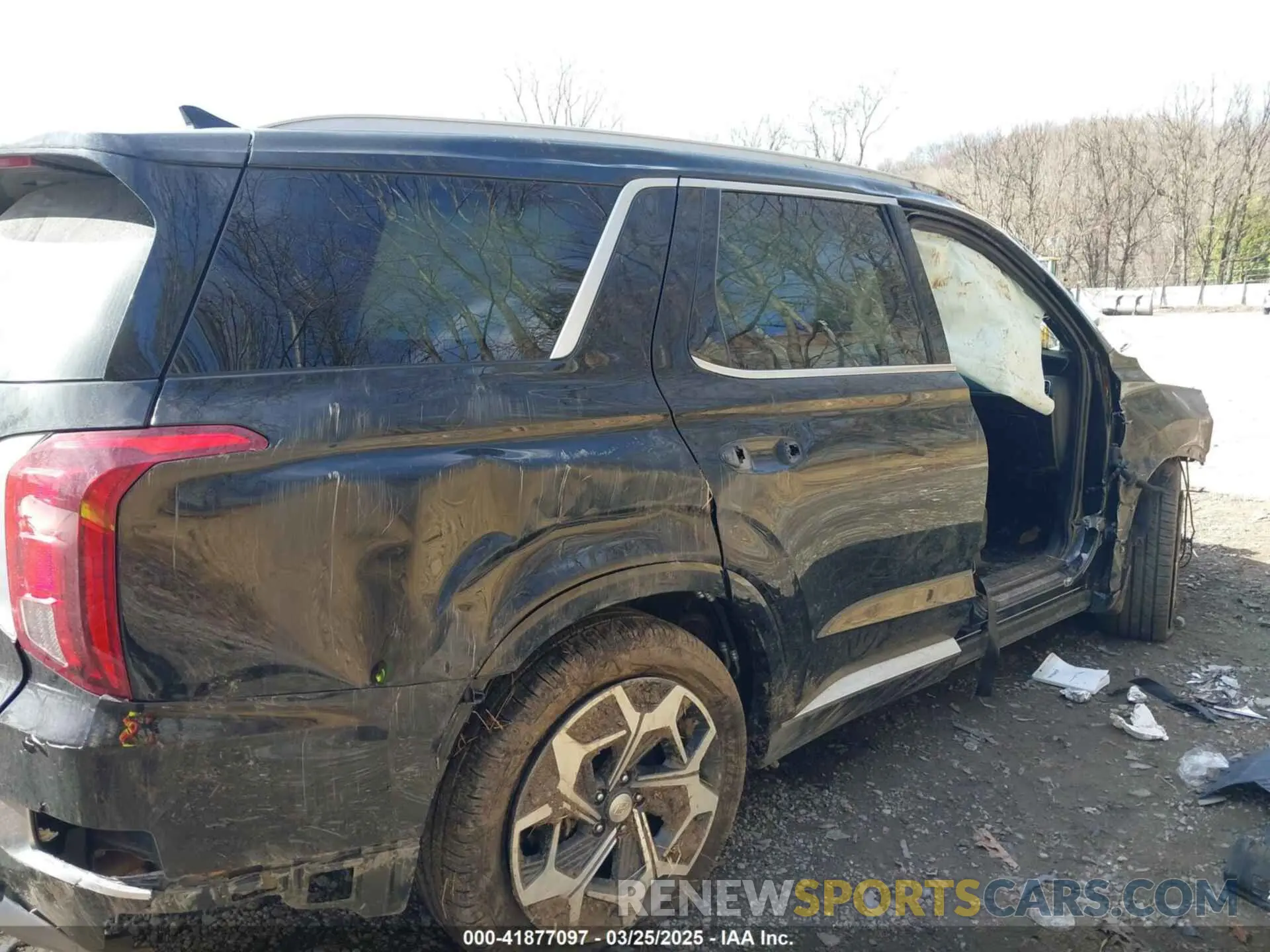 22 fotografías del automóvil dañado KM8R7DHE6MU277756 HYUNDAI PALISADE 2021