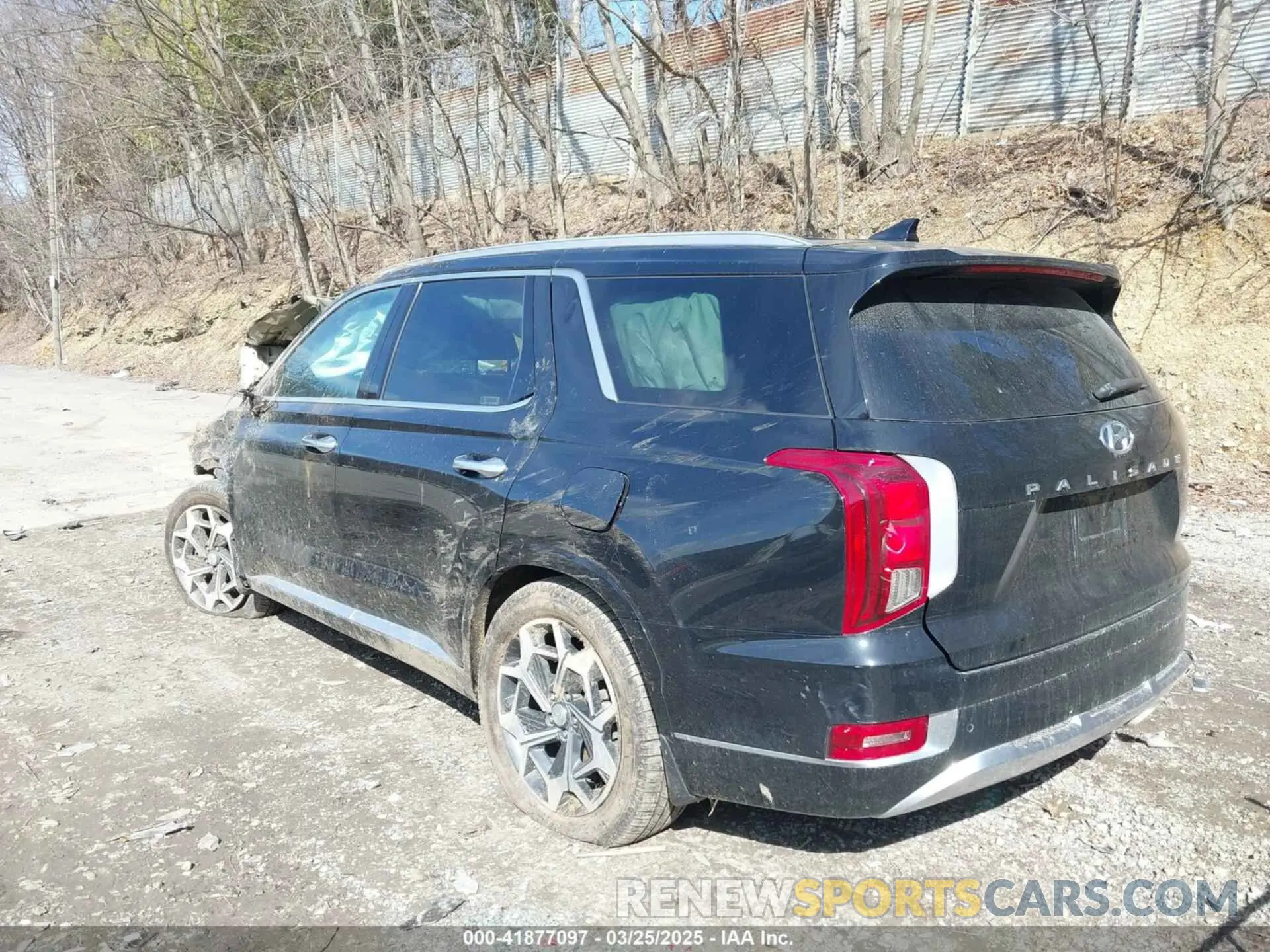 3 fotografías del automóvil dañado KM8R7DHE6MU277756 HYUNDAI PALISADE 2021