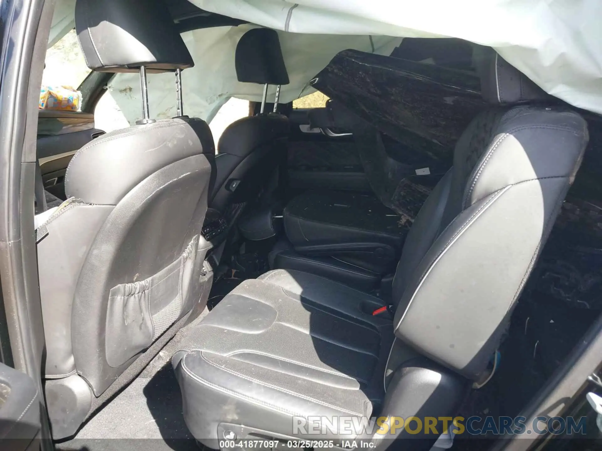 8 fotografías del automóvil dañado KM8R7DHE6MU277756 HYUNDAI PALISADE 2021