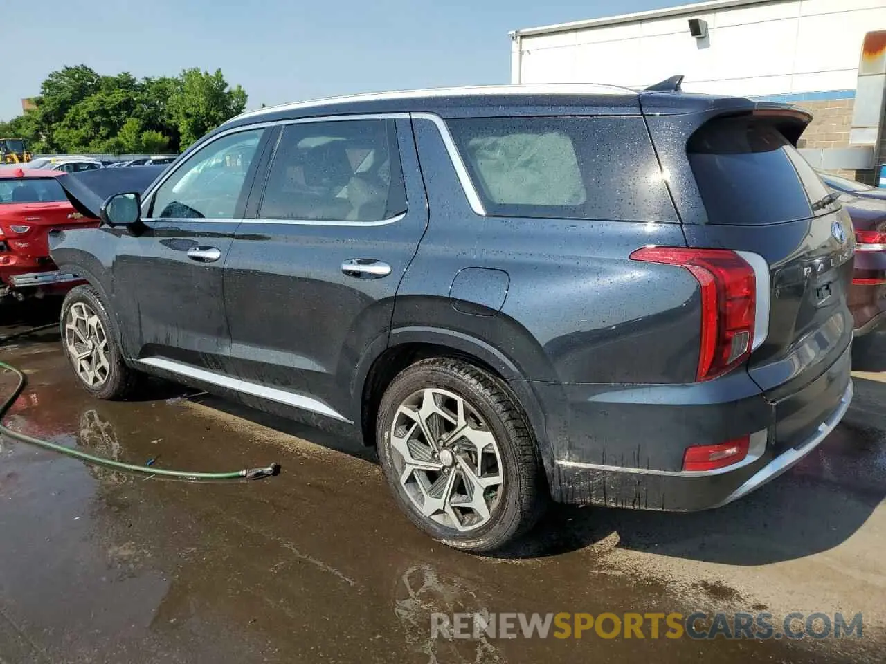 2 fotografías del automóvil dañado KM8R7DHE8MU174578 HYUNDAI PALISADE 2021