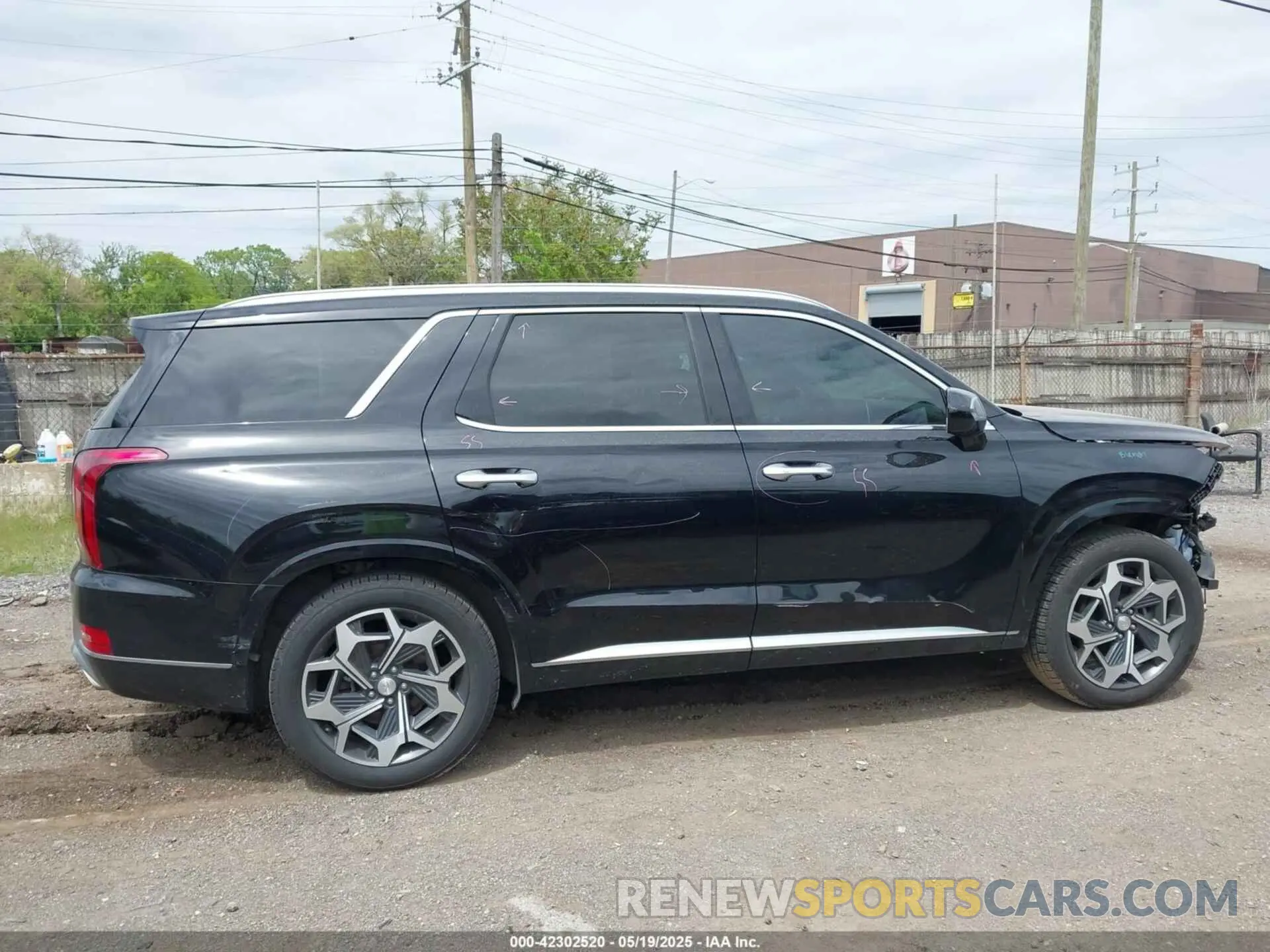 13 fotografías del automóvil dañado KM8R7DHE9MU246808 HYUNDAI PALISADE 2021