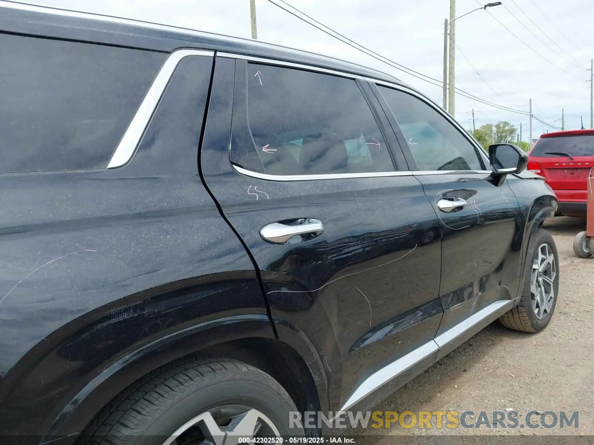 20 fotografías del automóvil dañado KM8R7DHE9MU246808 HYUNDAI PALISADE 2021