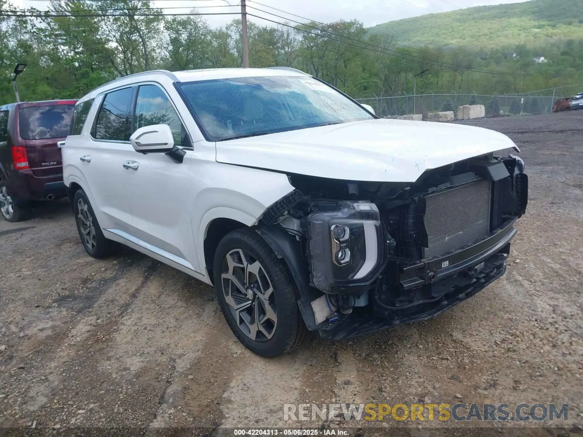 1 fotografías del automóvil dañado KM8R7DHEXMU183458 HYUNDAI PALISADE 2021