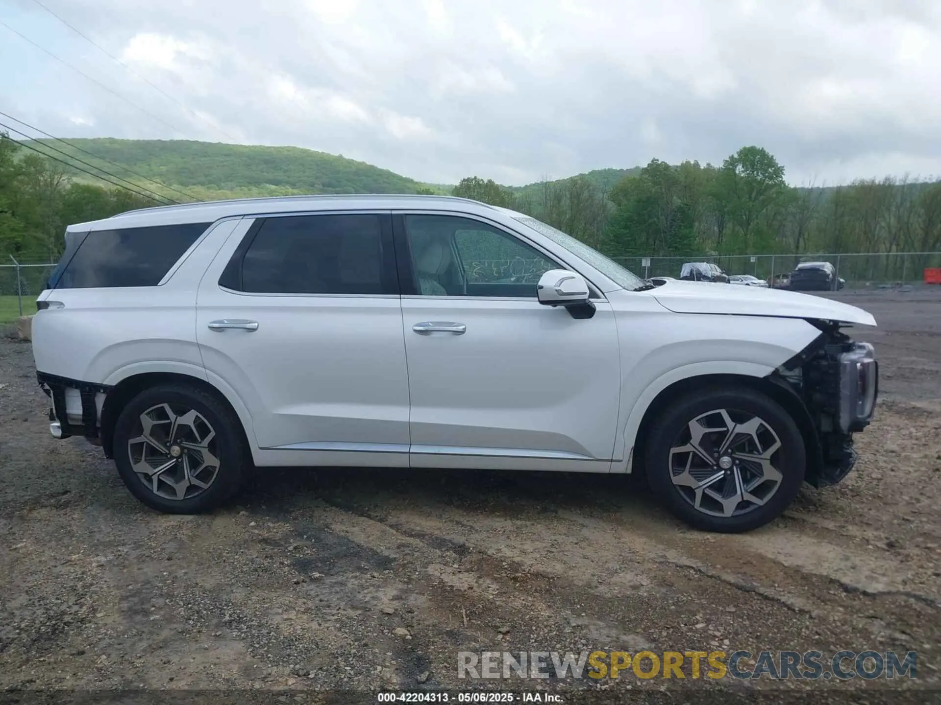 14 fotografías del automóvil dañado KM8R7DHEXMU183458 HYUNDAI PALISADE 2021