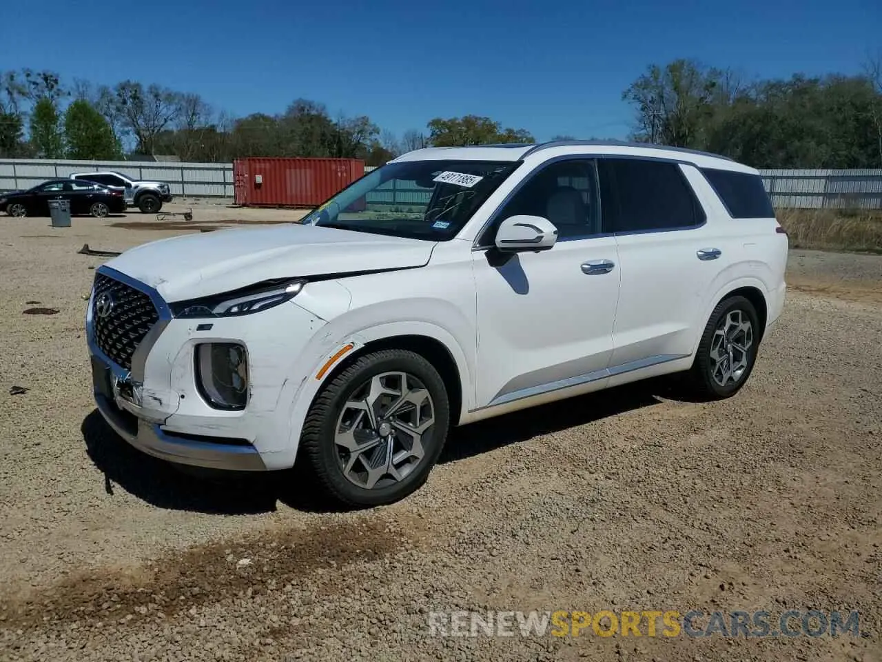 1 fotografías del automóvil dañado KM8R7DHEXMU228740 HYUNDAI PALISADE 2021
