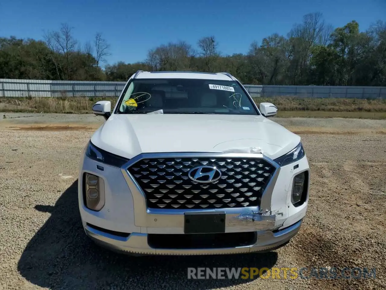 5 fotografías del automóvil dañado KM8R7DHEXMU228740 HYUNDAI PALISADE 2021