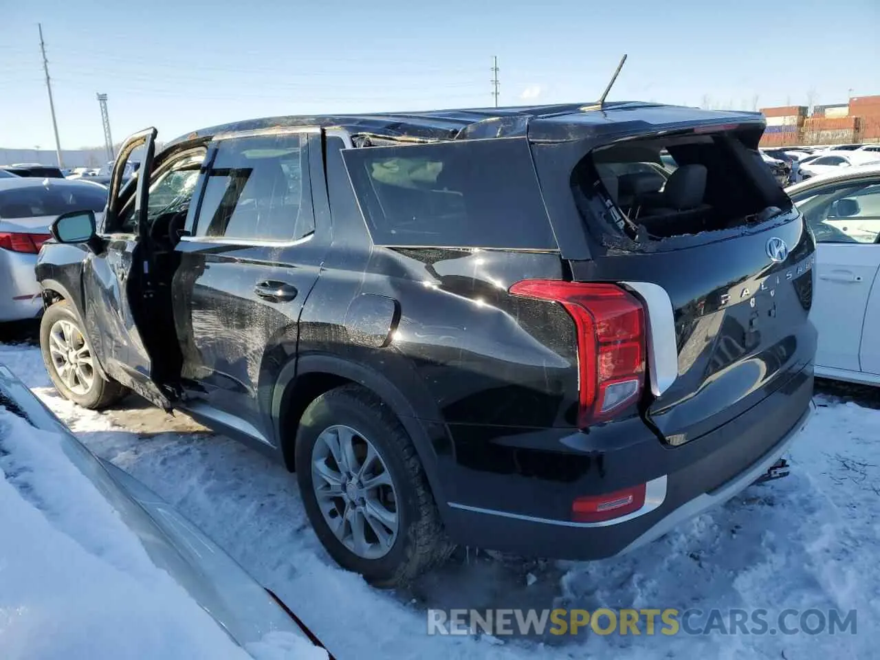 2 fotografías del automóvil dañado KM8R14HE0NU353183 HYUNDAI PALISADE 2022