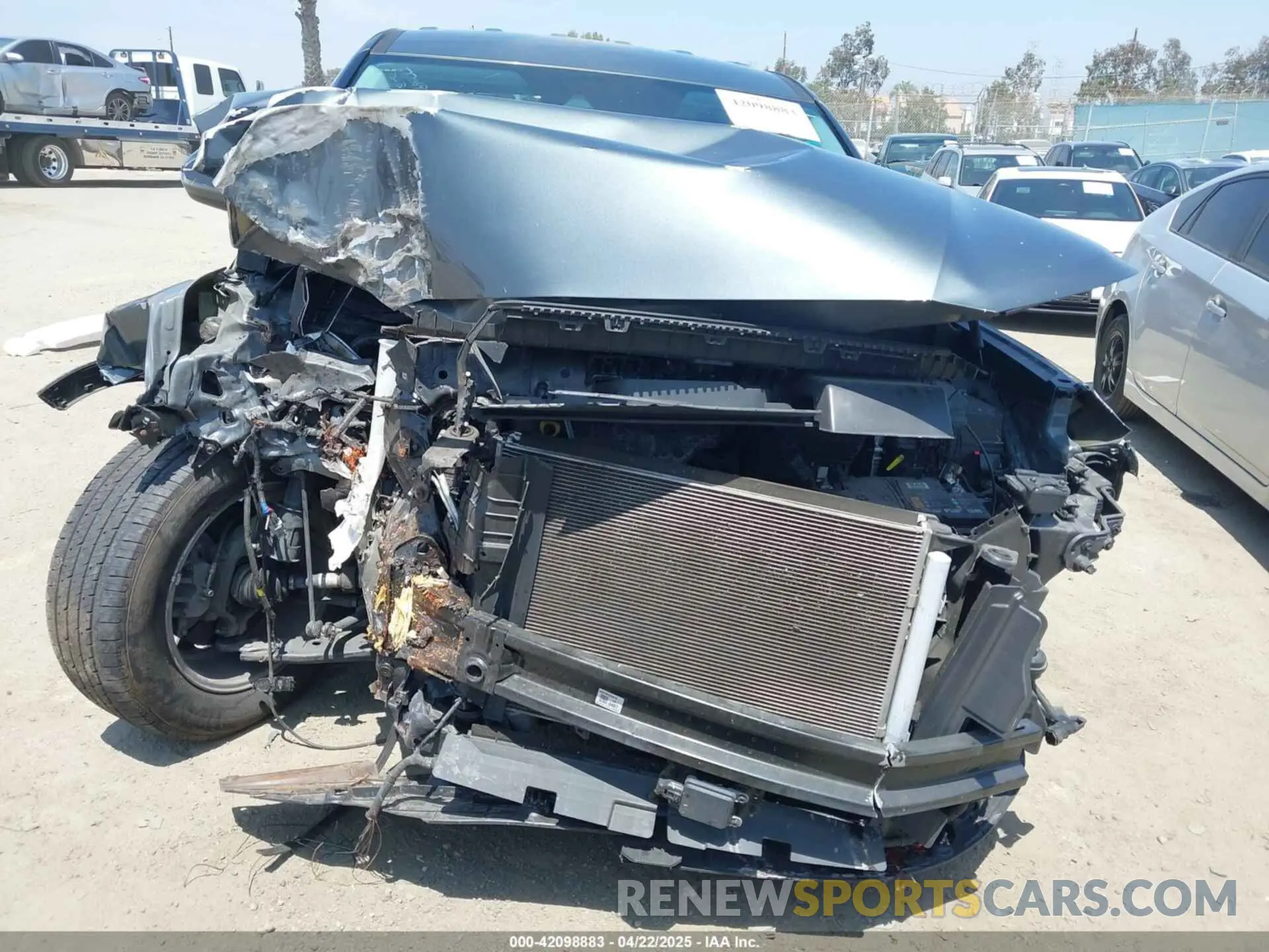 6 fotografías del automóvil dañado KM8R14HE2NU483403 HYUNDAI PALISADE 2022