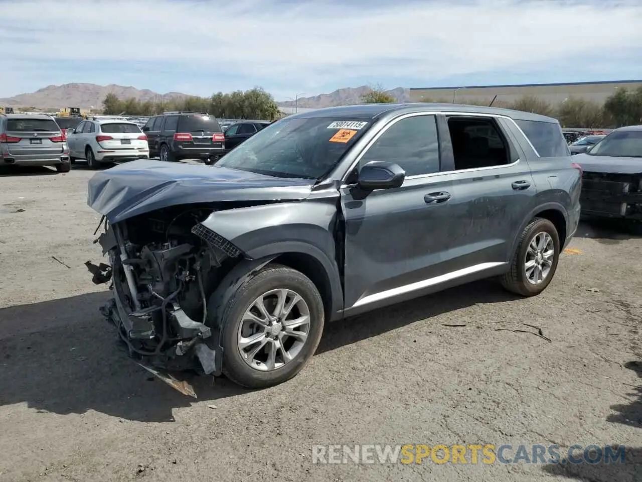 1 fotografías del automóvil dañado KM8R14HE7NU458349 HYUNDAI PALISADE 2022