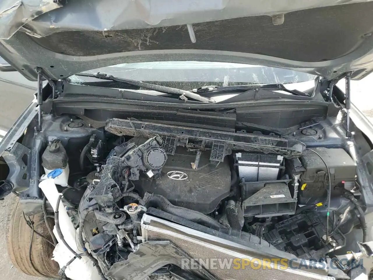 13 fotografías del automóvil dañado KM8R14HE7NU458349 HYUNDAI PALISADE 2022