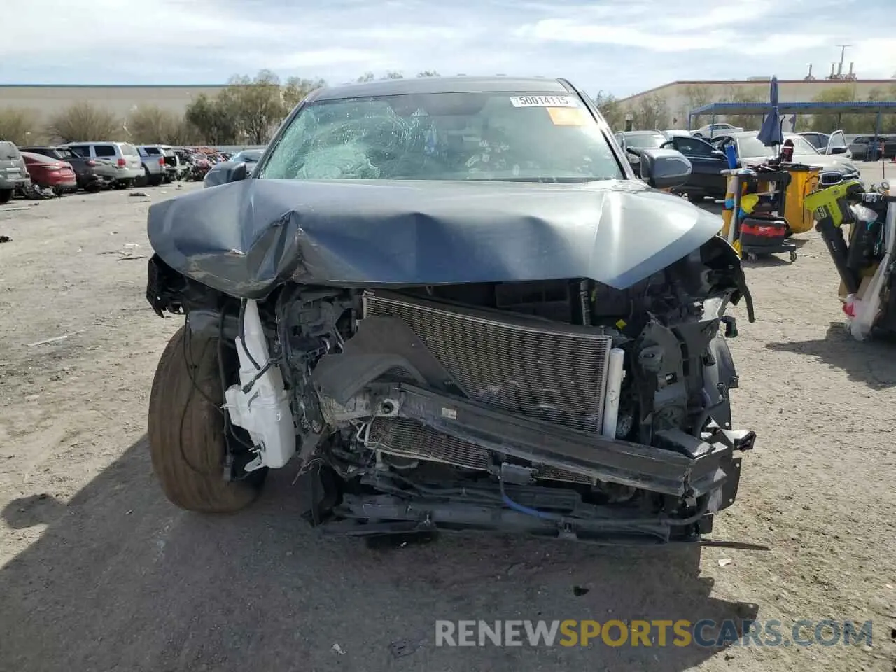 5 fotografías del automóvil dañado KM8R14HE7NU458349 HYUNDAI PALISADE 2022