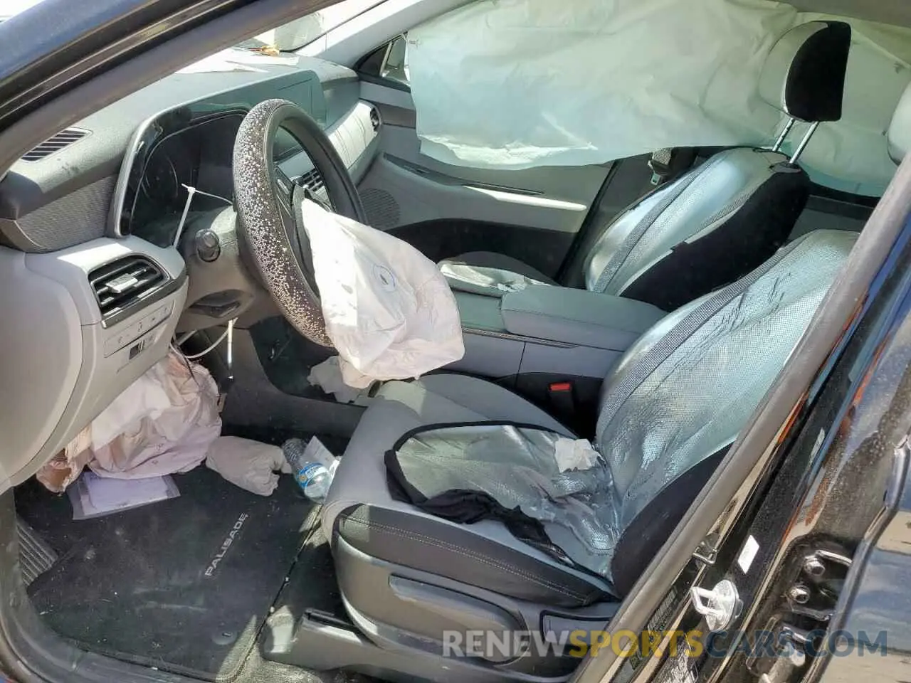 7 fotografías del automóvil dañado KM8R1DHE0NU362160 HYUNDAI PALISADE 2022