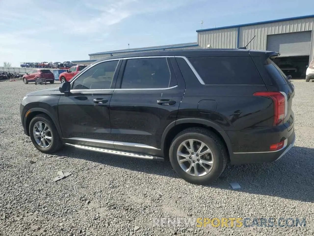 2 fotografías del automóvil dañado KM8R1DHE0NU369951 HYUNDAI PALISADE 2022