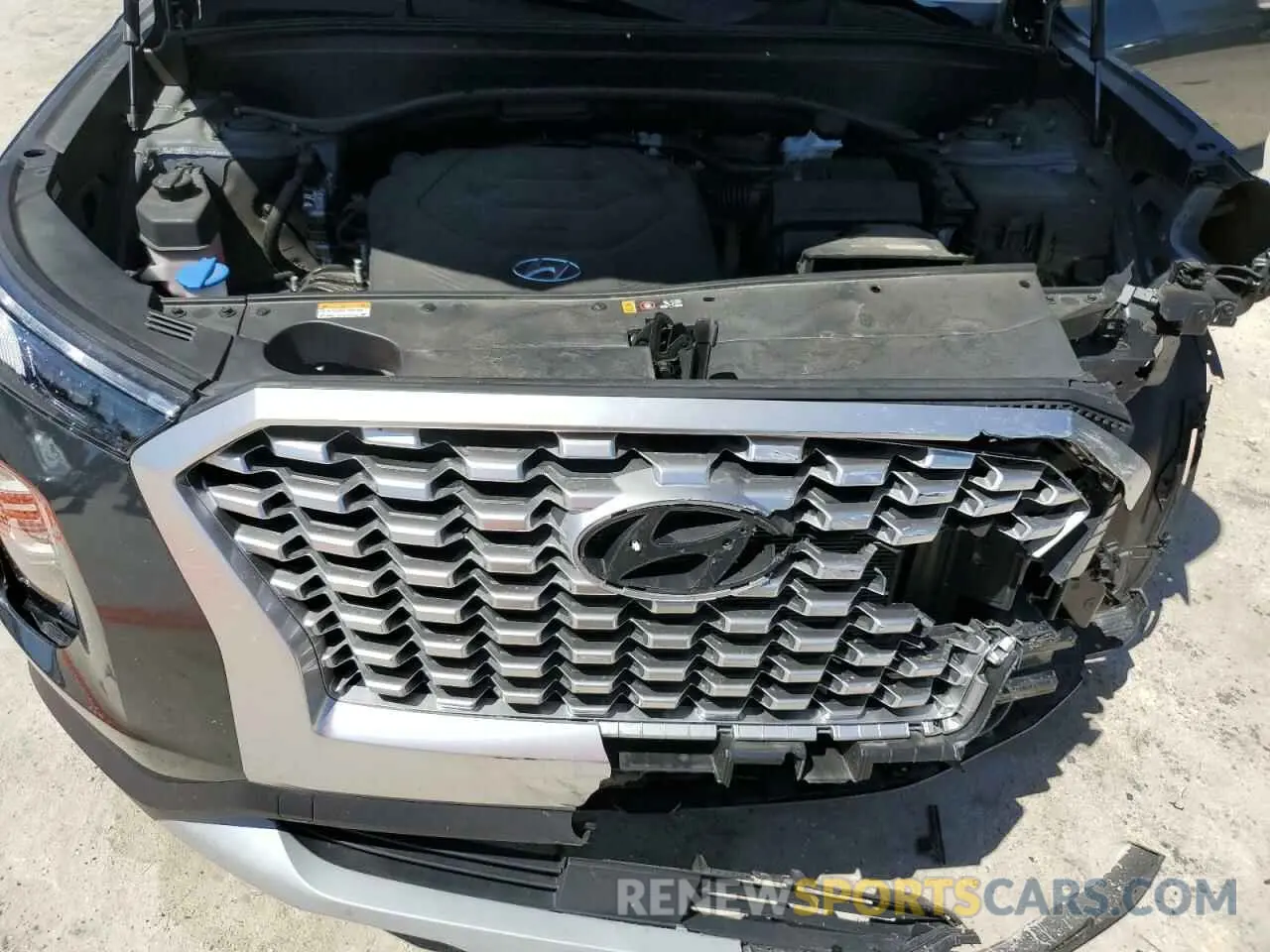 12 fotografías del automóvil dañado KM8R24HE2NU472785 HYUNDAI PALISADE 2022