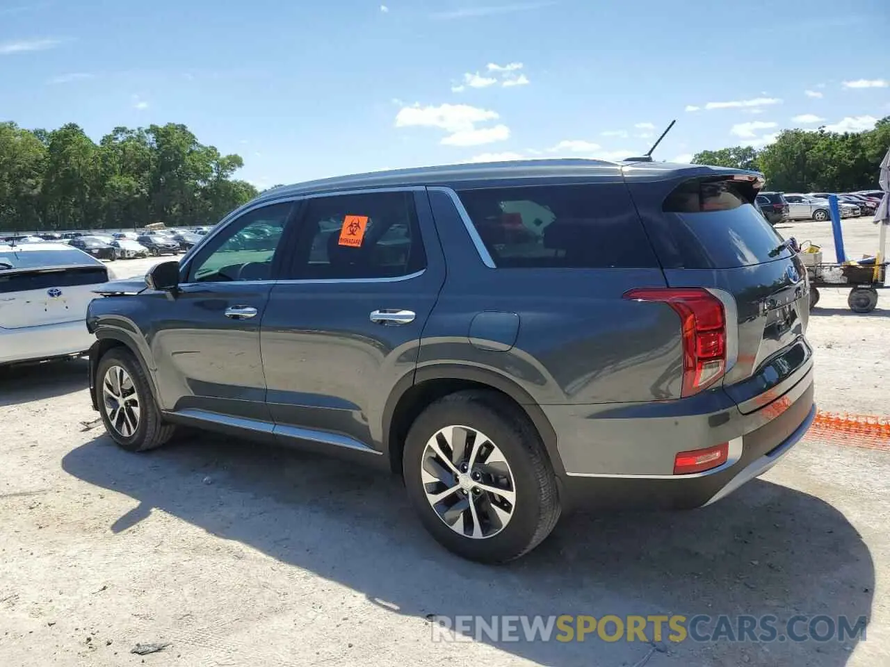 2 fotografías del automóvil dañado KM8R24HE2NU472785 HYUNDAI PALISADE 2022