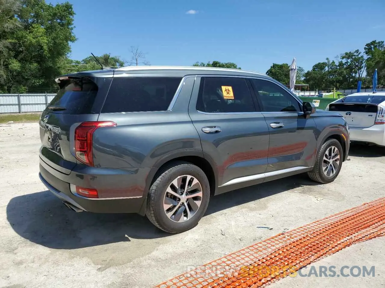 3 fotografías del automóvil dañado KM8R24HE2NU472785 HYUNDAI PALISADE 2022