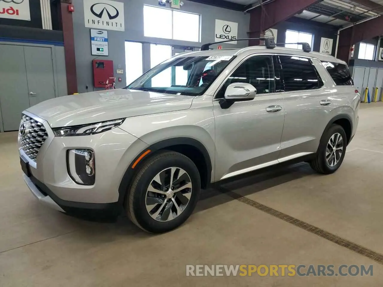 1 fotografías del automóvil dañado KM8R24HE6NU404781 HYUNDAI PALISADE 2022