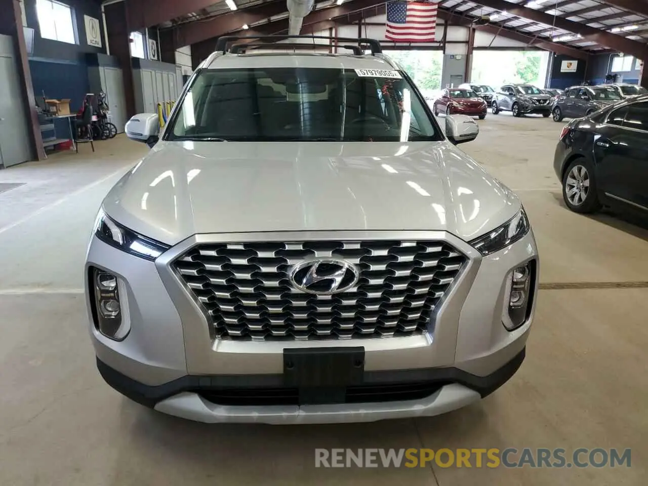 5 fotografías del automóvil dañado KM8R24HE6NU404781 HYUNDAI PALISADE 2022