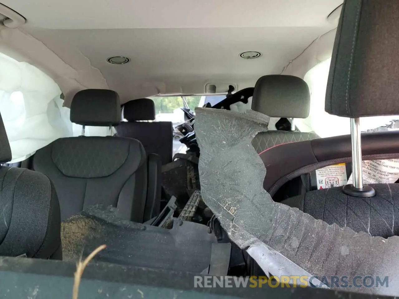 10 fotografías del automóvil dañado KM8R24HE9NU483329 HYUNDAI PALISADE 2022