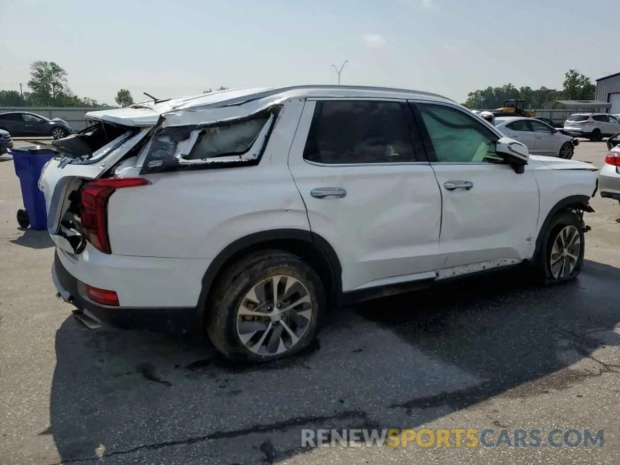 3 fotografías del automóvil dañado KM8R24HE9NU483329 HYUNDAI PALISADE 2022