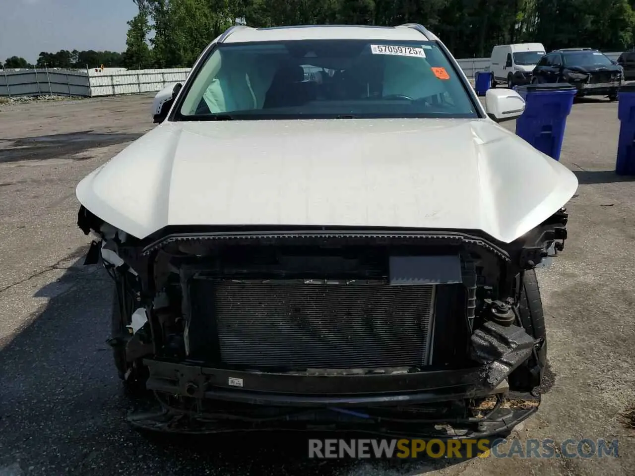 5 fotografías del automóvil dañado KM8R24HE9NU483329 HYUNDAI PALISADE 2022