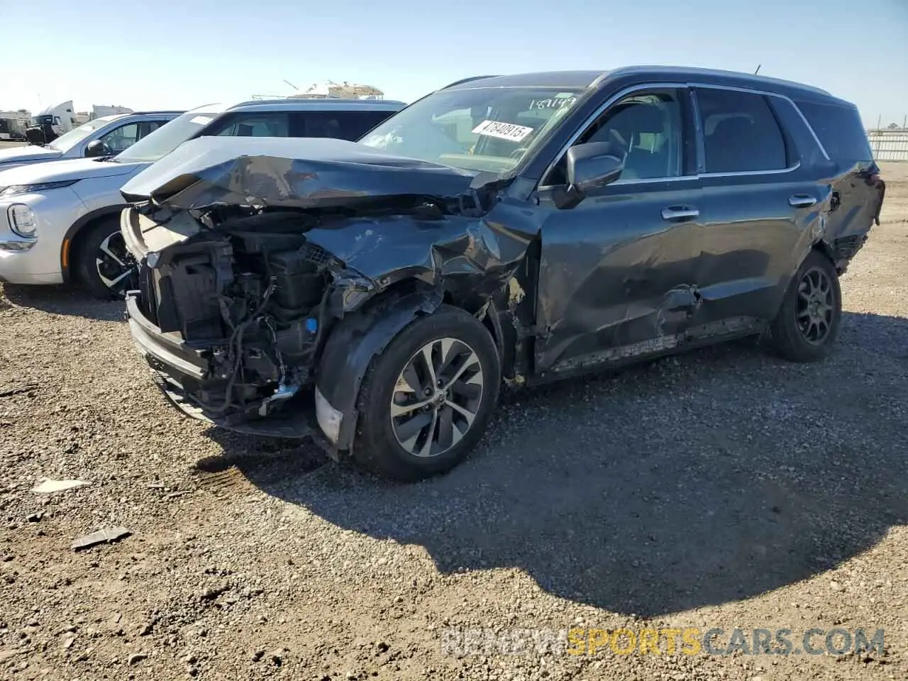 1 fotografías del automóvil dañado KM8R2DHE6NU453365 HYUNDAI PALISADE 2022