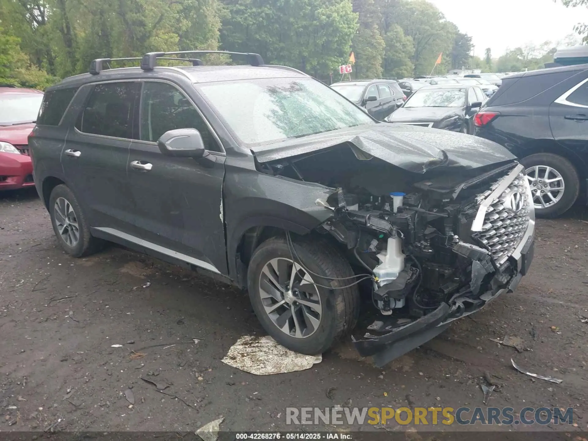 1 fotografías del automóvil dañado KM8R2DHE6NU464110 HYUNDAI PALISADE 2022