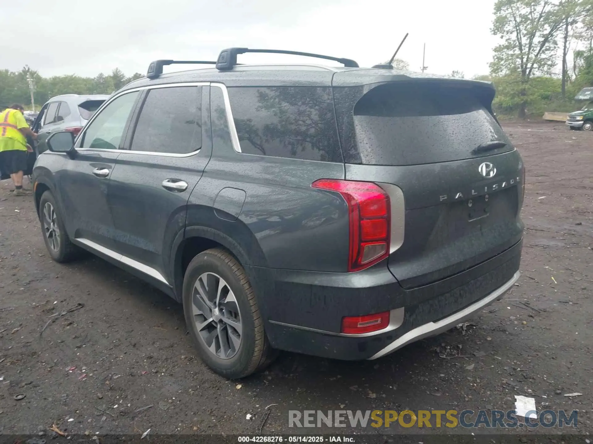 3 fotografías del automóvil dañado KM8R2DHE6NU464110 HYUNDAI PALISADE 2022