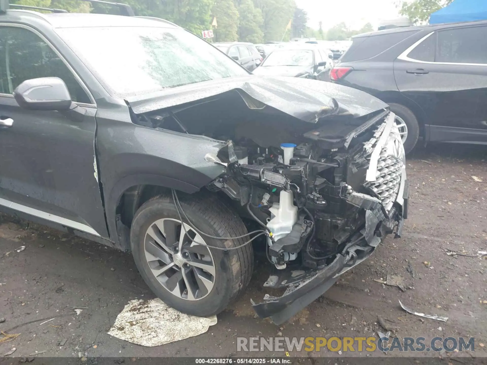 6 fotografías del automóvil dañado KM8R2DHE6NU464110 HYUNDAI PALISADE 2022