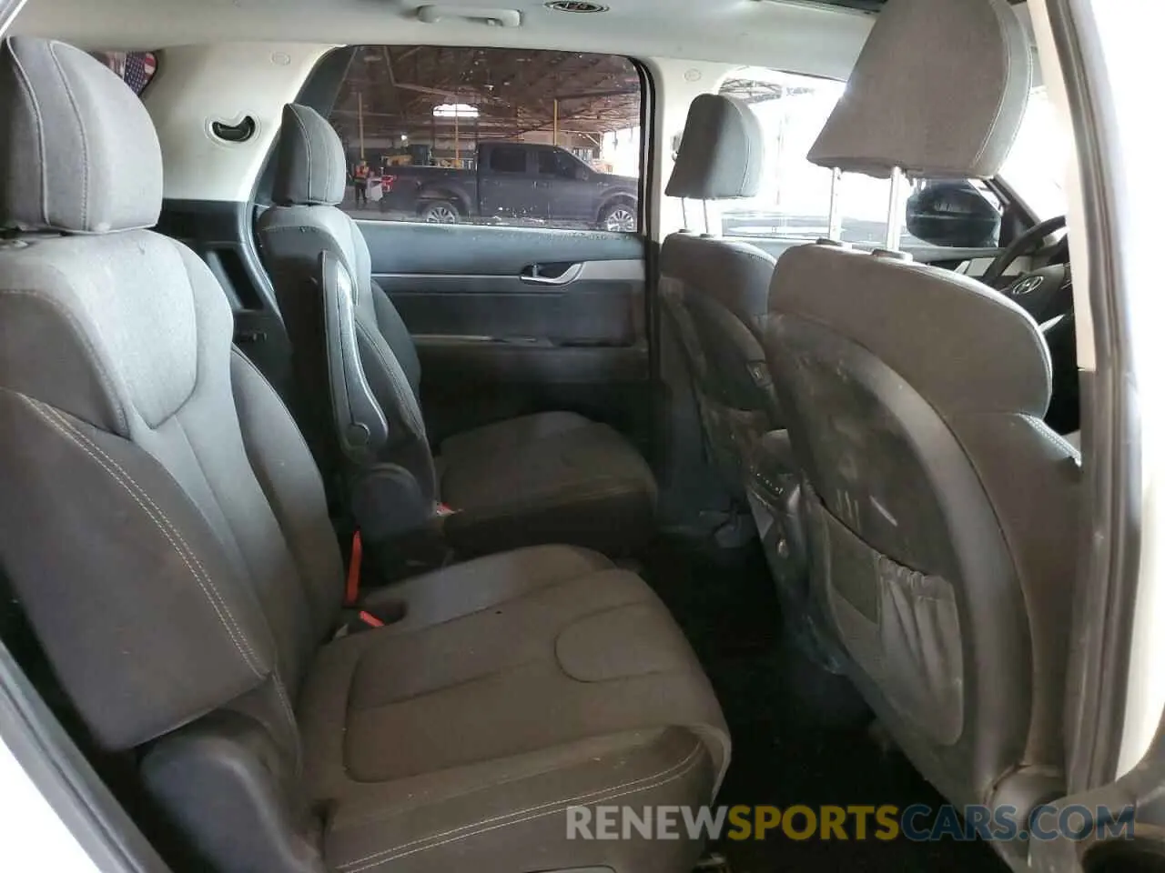 10 fotografías del automóvil dañado KM8R2DHE7NU385237 HYUNDAI PALISADE 2022