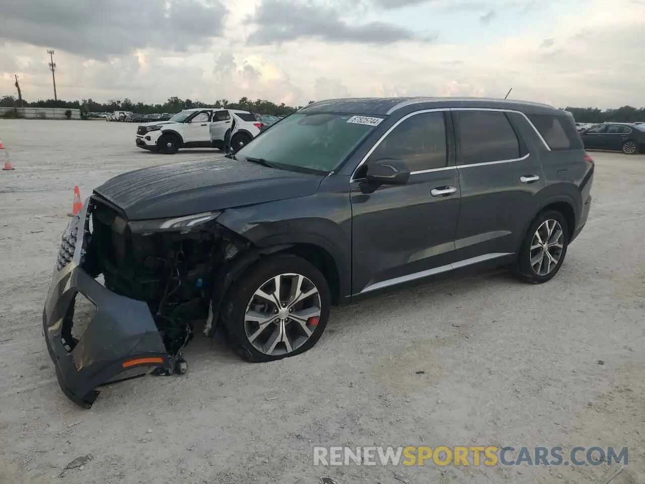 1 fotografías del automóvil dañado KM8R34HE6NU393861 HYUNDAI PALISADE 2022