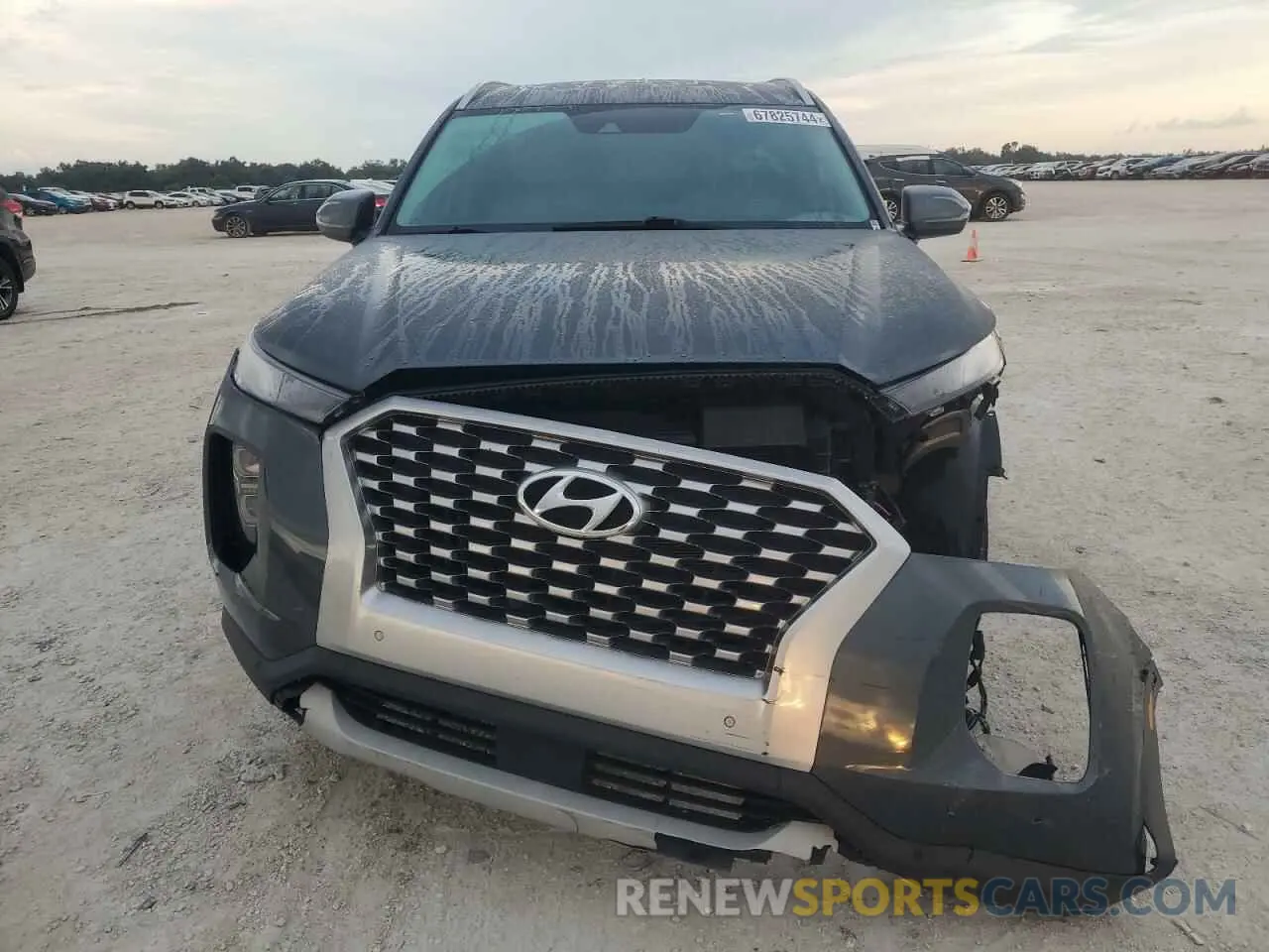 5 fotografías del automóvil dañado KM8R34HE6NU393861 HYUNDAI PALISADE 2022