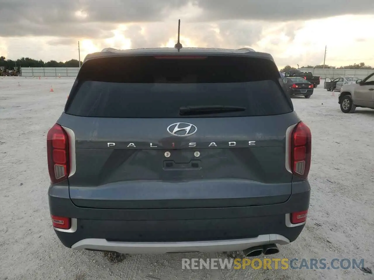 6 fotografías del automóvil dañado KM8R34HE6NU393861 HYUNDAI PALISADE 2022