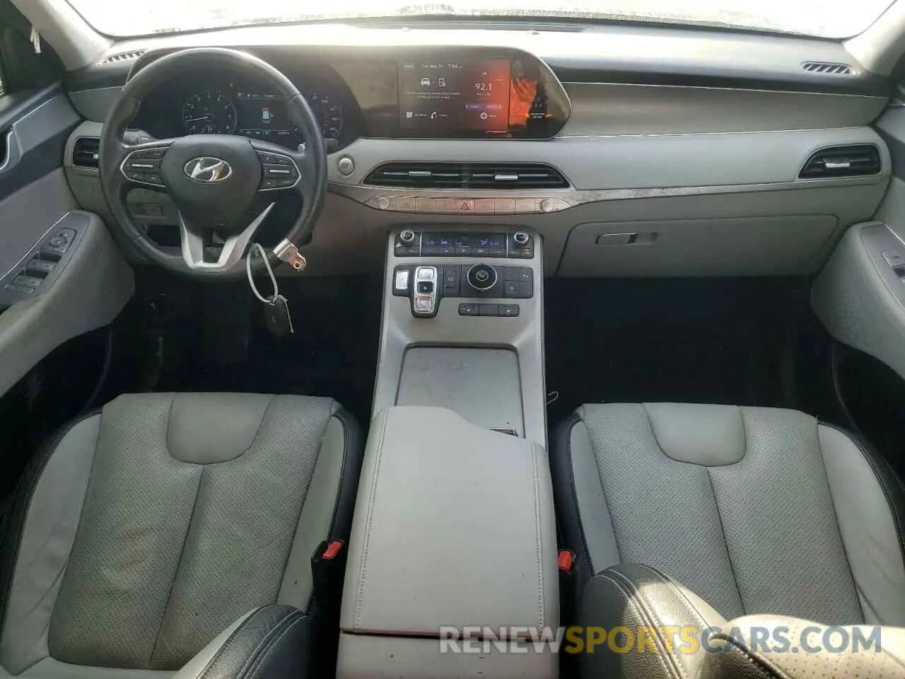 8 fotografías del automóvil dañado KM8R34HE6NU393861 HYUNDAI PALISADE 2022