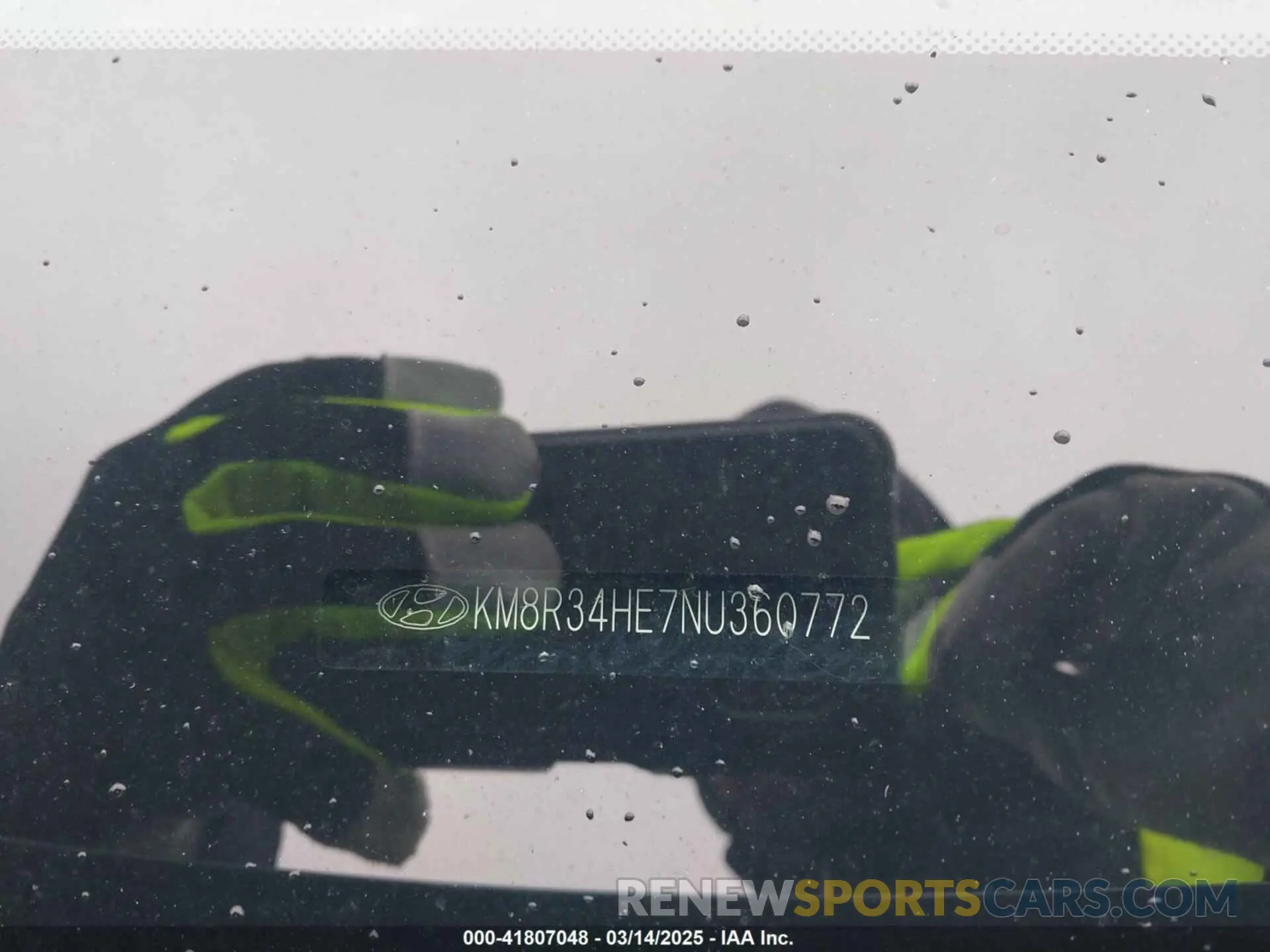 9 fotografías del automóvil dañado KM8R34HE7NU360772 HYUNDAI PALISADE 2022
