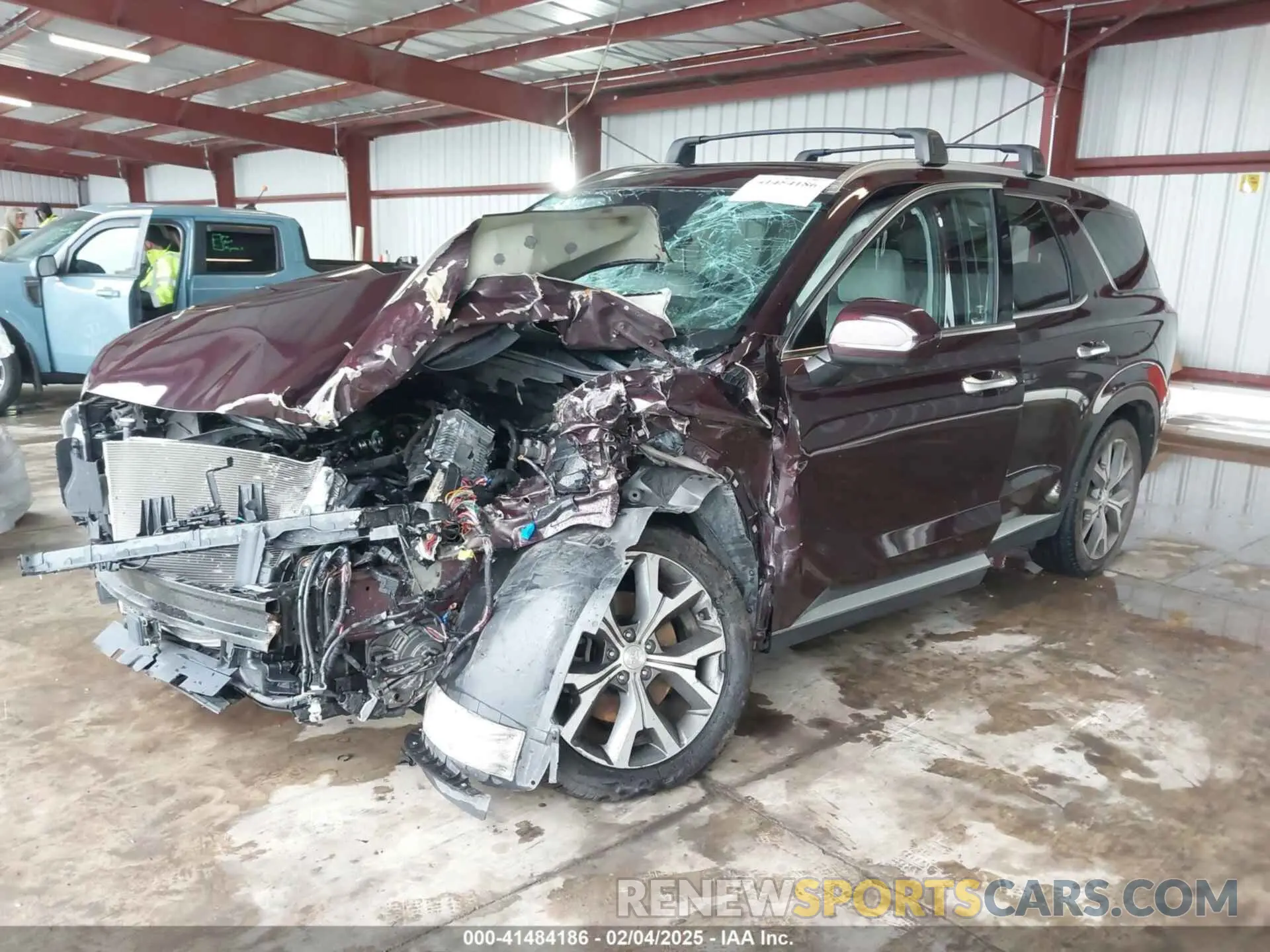 2 fotografías del automóvil dañado KM8R34HE8NU402642 HYUNDAI PALISADE 2022