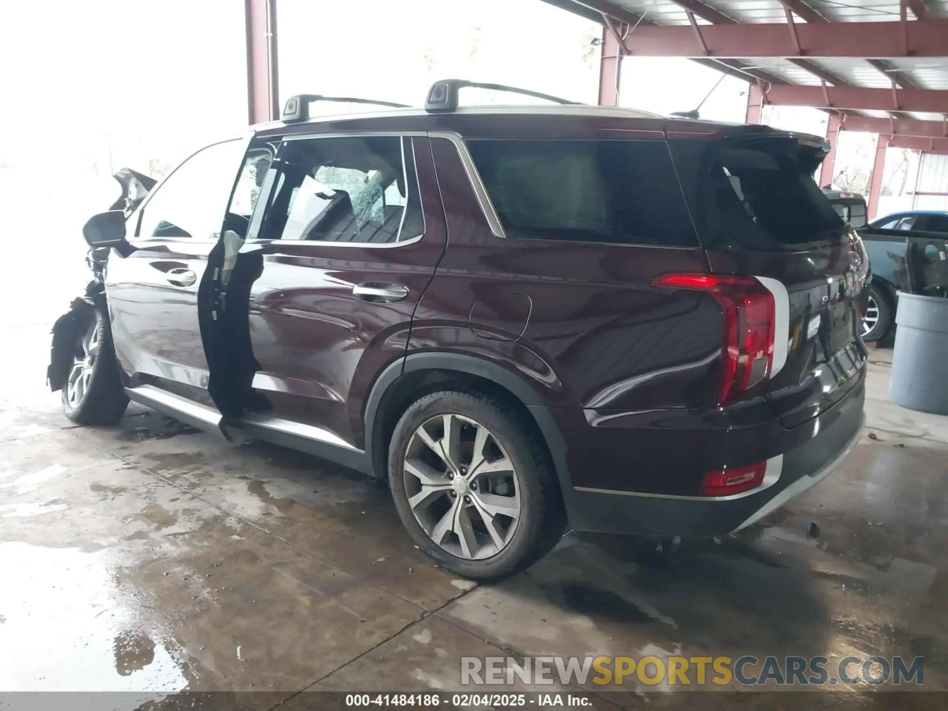 3 fotografías del automóvil dañado KM8R34HE8NU402642 HYUNDAI PALISADE 2022