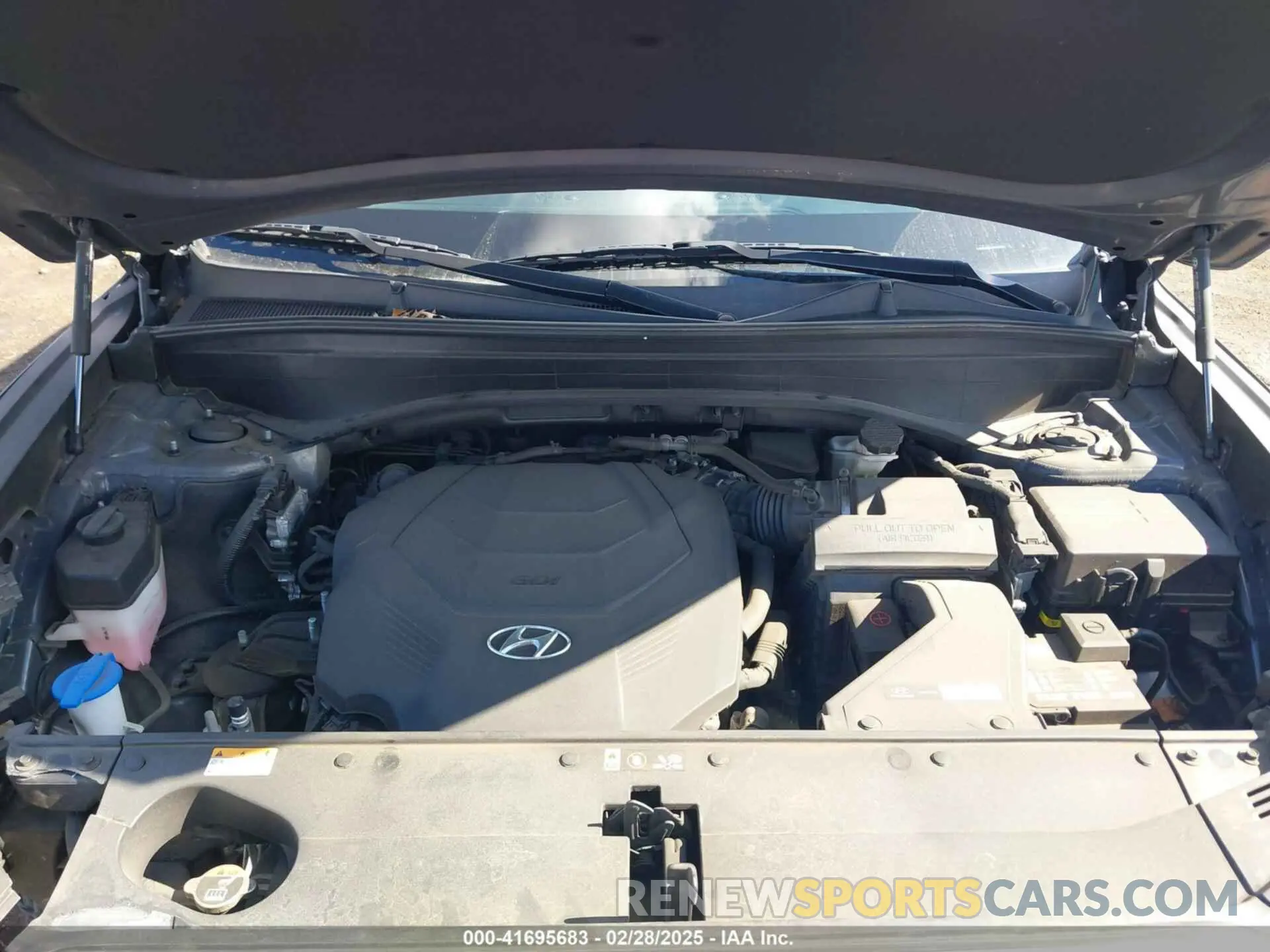10 fotografías del automóvil dañado KM8R3DHE2NU358654 HYUNDAI PALISADE 2022