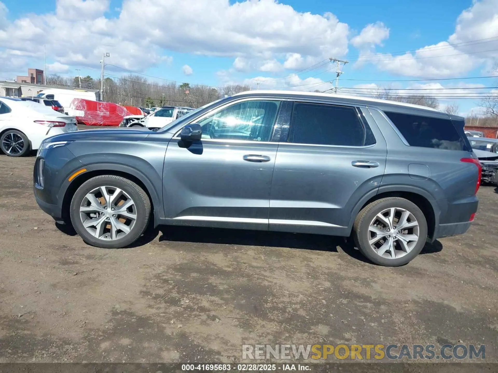 14 fotografías del automóvil dañado KM8R3DHE2NU358654 HYUNDAI PALISADE 2022