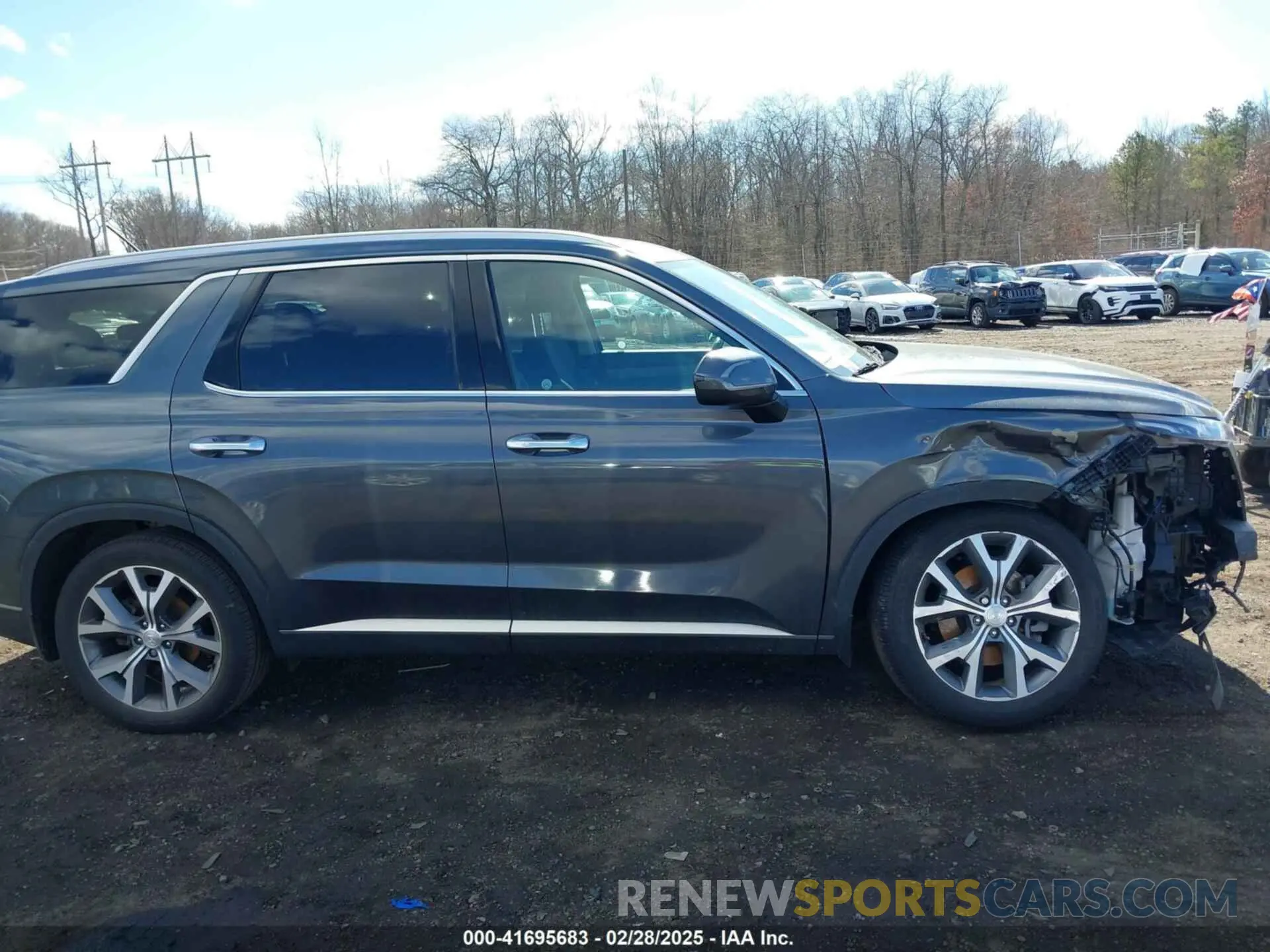 19 fotografías del automóvil dañado KM8R3DHE2NU358654 HYUNDAI PALISADE 2022