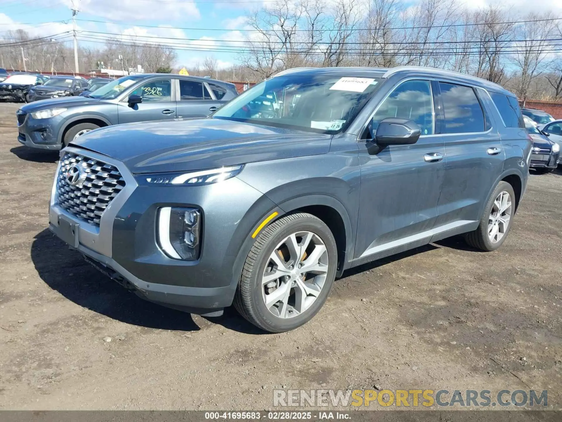 2 fotografías del automóvil dañado KM8R3DHE2NU358654 HYUNDAI PALISADE 2022