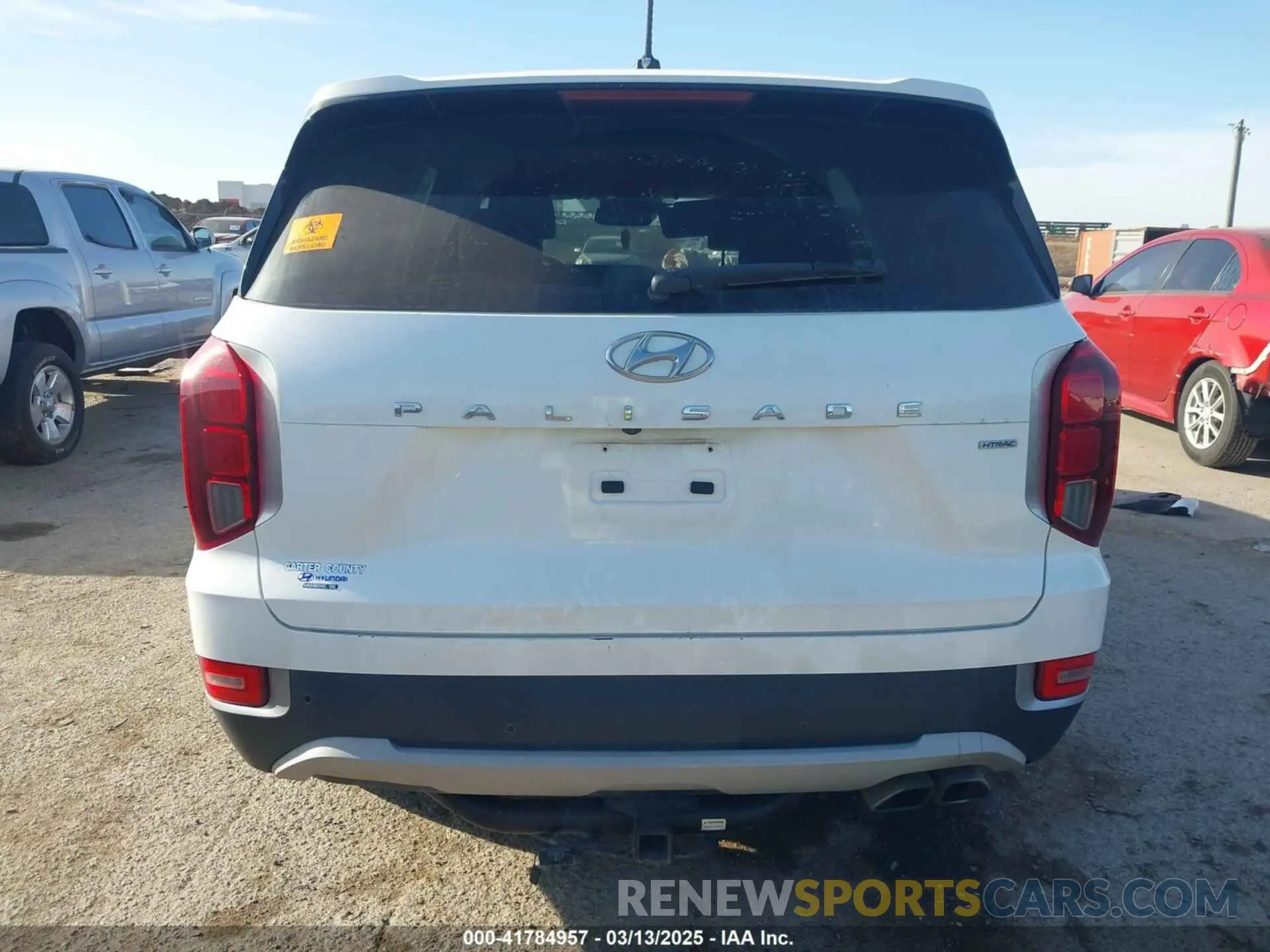 17 fotografías del automóvil dañado KM8R3DHE4NU351611 HYUNDAI PALISADE 2022
