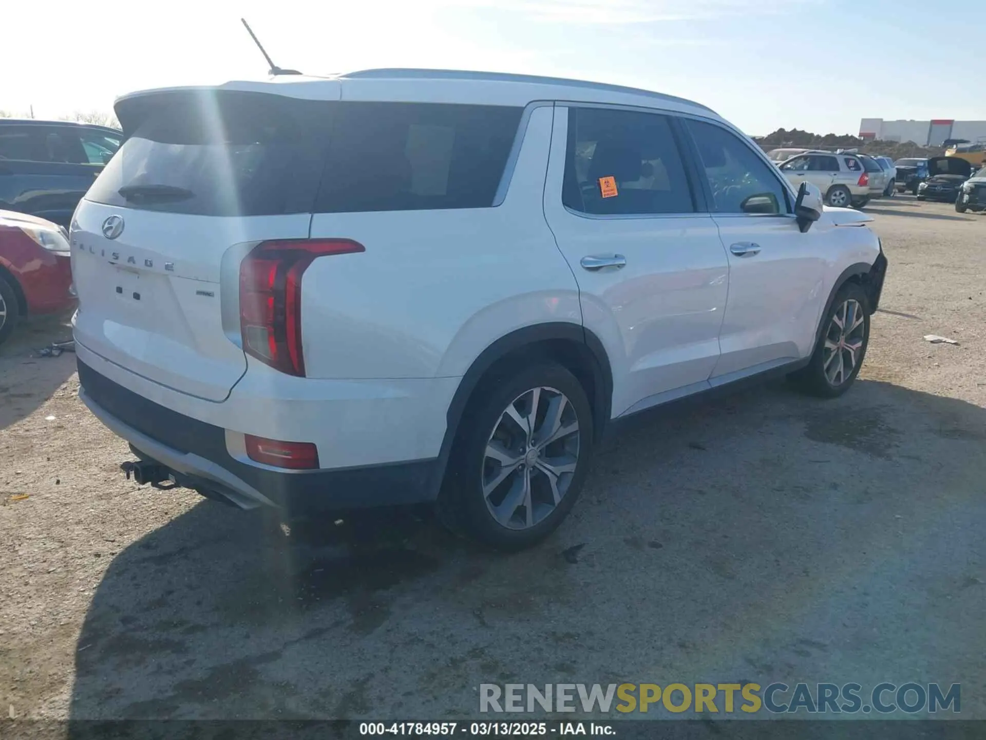 4 fotografías del automóvil dañado KM8R3DHE4NU351611 HYUNDAI PALISADE 2022