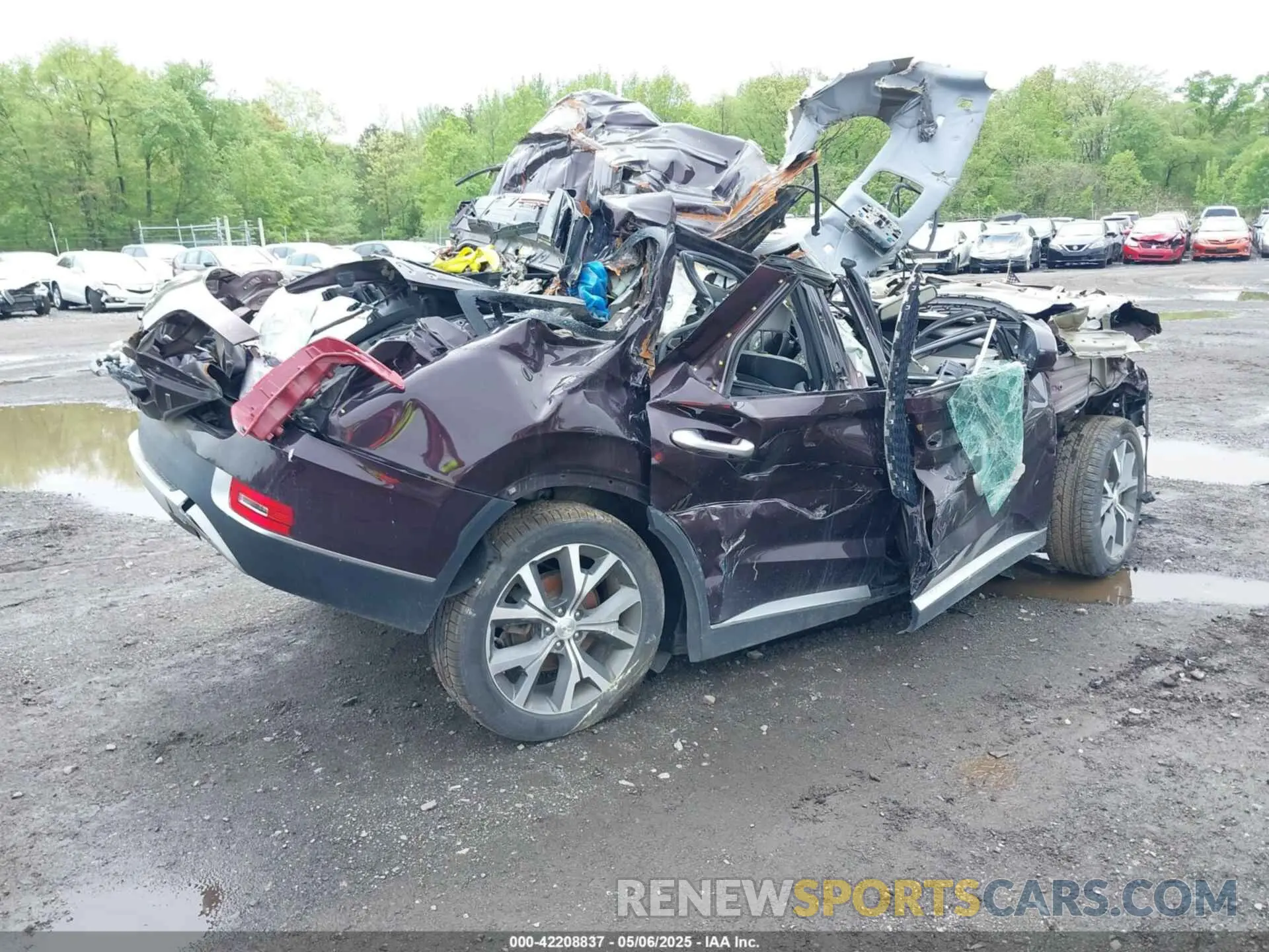 4 fotografías del automóvil dañado KM8R3DHE6NU379149 HYUNDAI PALISADE 2022