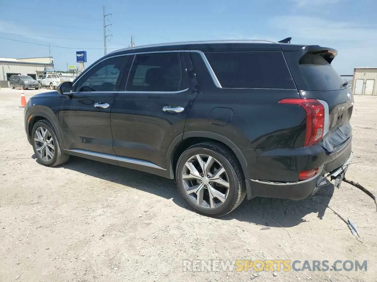2 fotografías del automóvil dañado KM8R44HE2NU344797 HYUNDAI PALISADE 2022