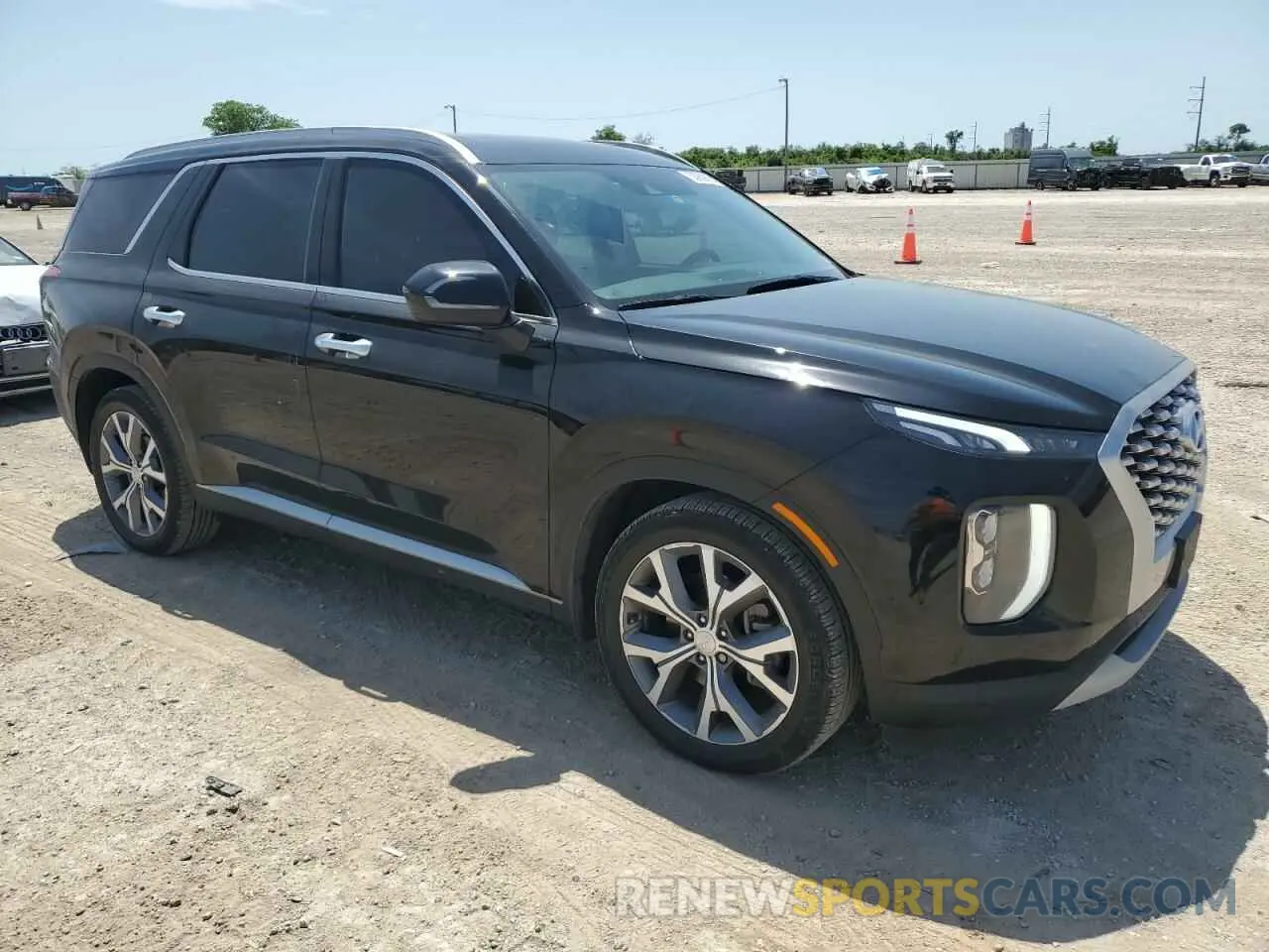 4 fotografías del automóvil dañado KM8R44HE2NU344797 HYUNDAI PALISADE 2022