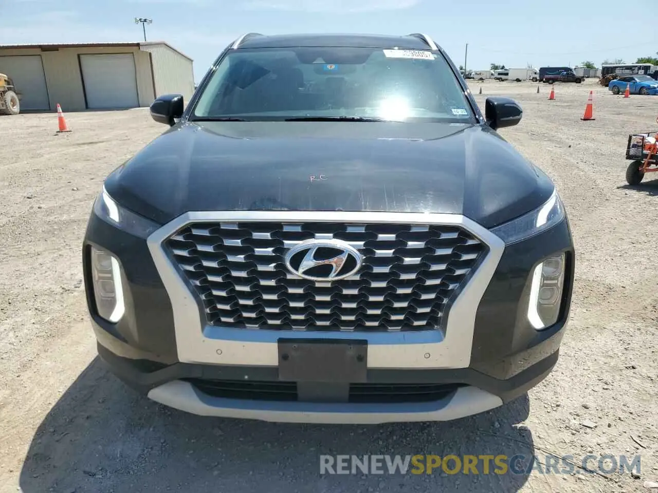 5 fotografías del automóvil dañado KM8R44HE2NU344797 HYUNDAI PALISADE 2022