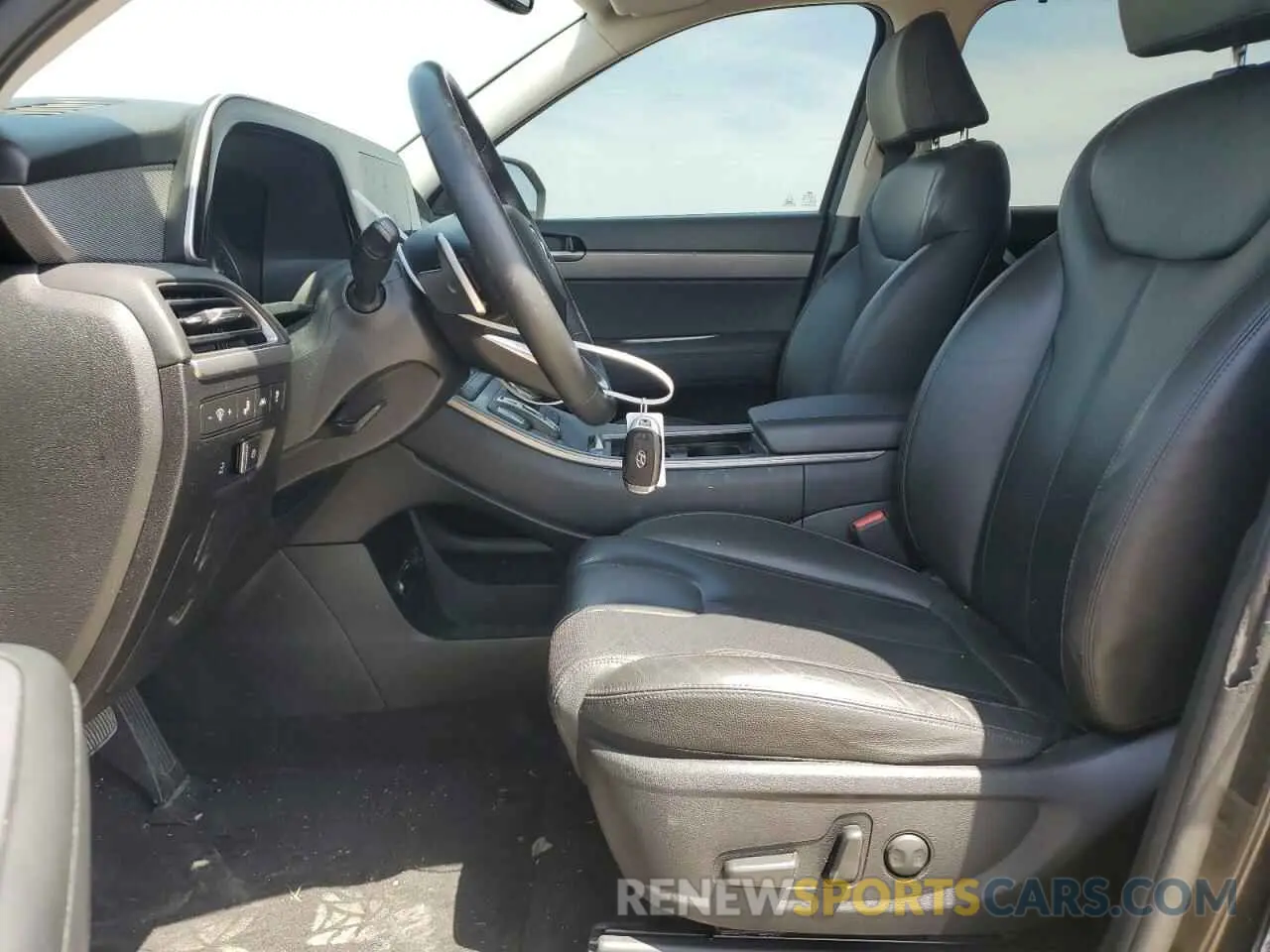 7 fotografías del automóvil dañado KM8R44HE2NU344797 HYUNDAI PALISADE 2022