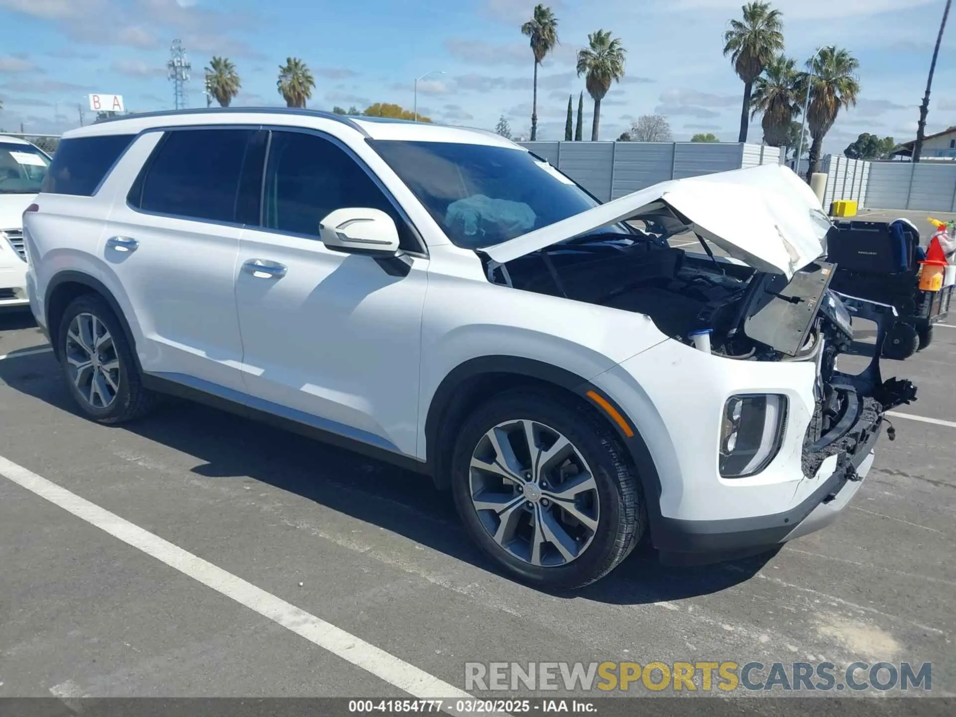 1 fotografías del automóvil dañado KM8R44HE4NU362766 HYUNDAI PALISADE 2022