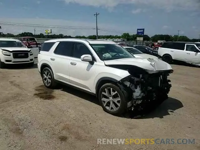 15 fotografías del automóvil dañado KM8R44HE6NU338369 HYUNDAI PALISADE 2022